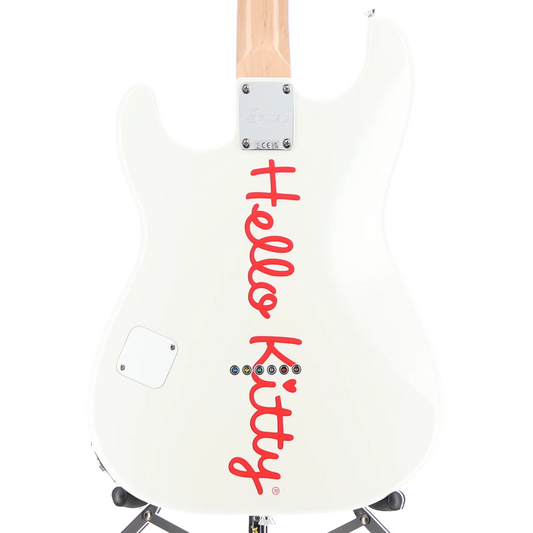 Squier Hello Kitty White Stratocaster (CC1) (09791)