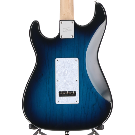 G&L Fullerton Deluxe S-500 Electric Guitar Blueburst (04138)