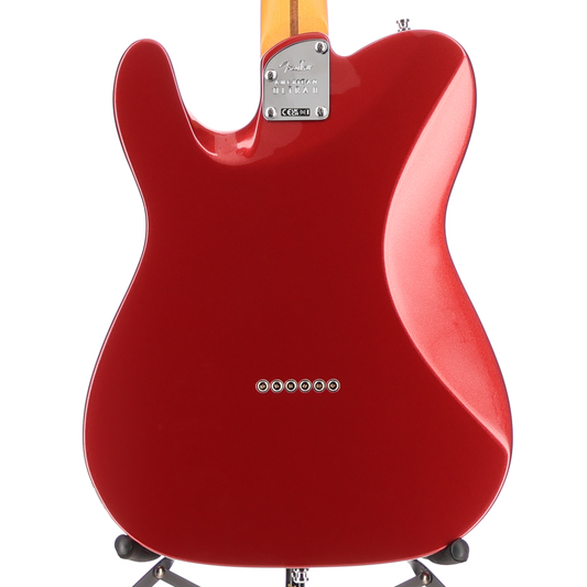 Fender American Ultra II Telecaster®, Maple Fingerboard, Sinister Red (RC2) (33650)