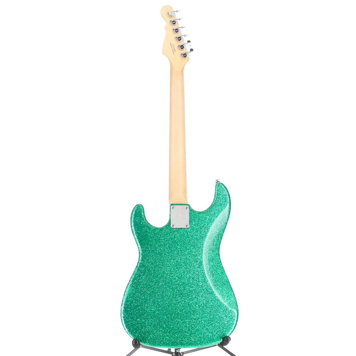G&L Fullerton Deluxe Legacy Electric Guitar - MOD - Green Sparkle (C12) (08004)