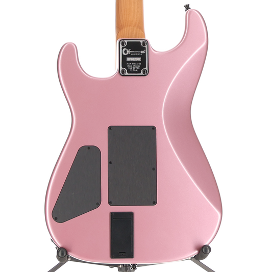 Charvel Custom Shop Custom Shop Electric Guitar San Dimas HSS FR Burgundy Mist Metallic (RC2) (16805)