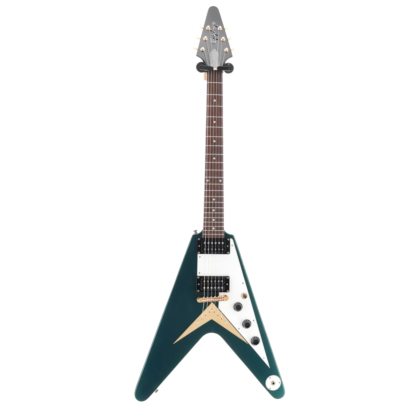 1958 Korina Flying V, Custom Paint, Gibson Burstbucker Pickups (RC2) (79142)