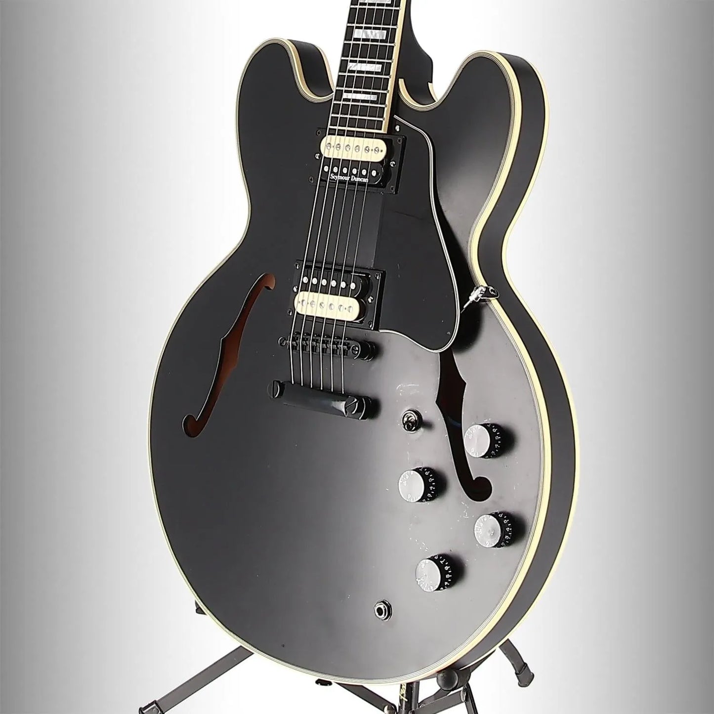 1959 ES-355 Ebony VOS - Inspired By Modified with Seymour Duncan Slash Bridge and 59 Neck Pickup (P5) (99033)