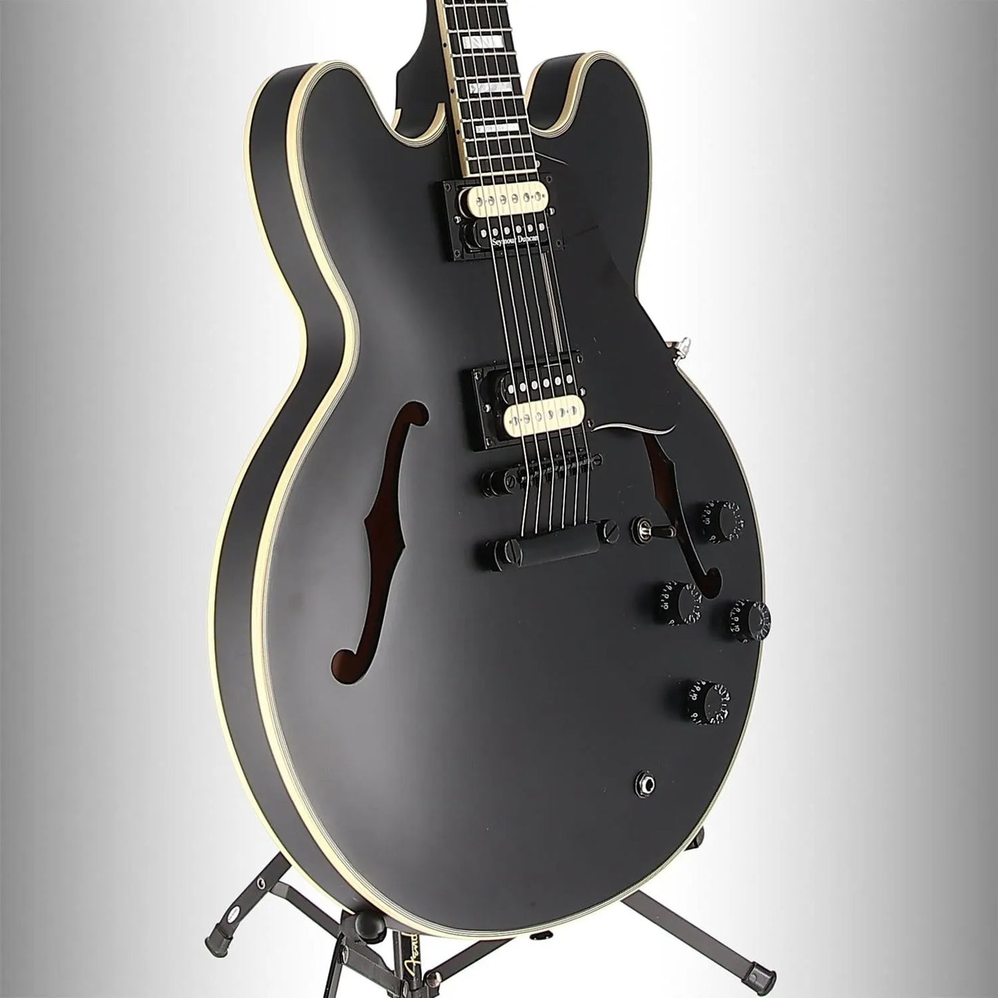 1959 ES-355 Ebony VOS - Inspired By Modified with Seymour Duncan Slash Bridge and 59 Neck Pickup (P5) (99033)