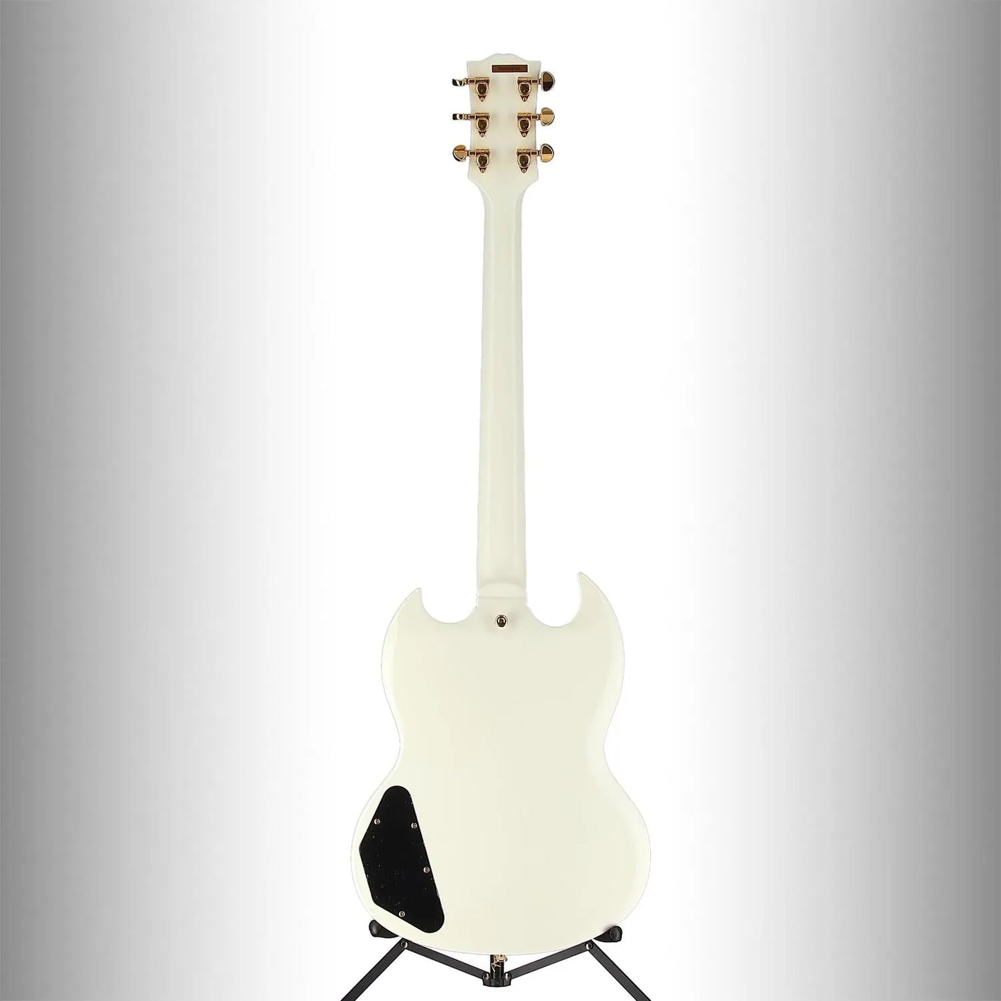 1963 Les Paul SG Custom with Maestro Vibrola Classic White Modded with Phat Cat P-90 Middle Pickup (OD10) (99100)