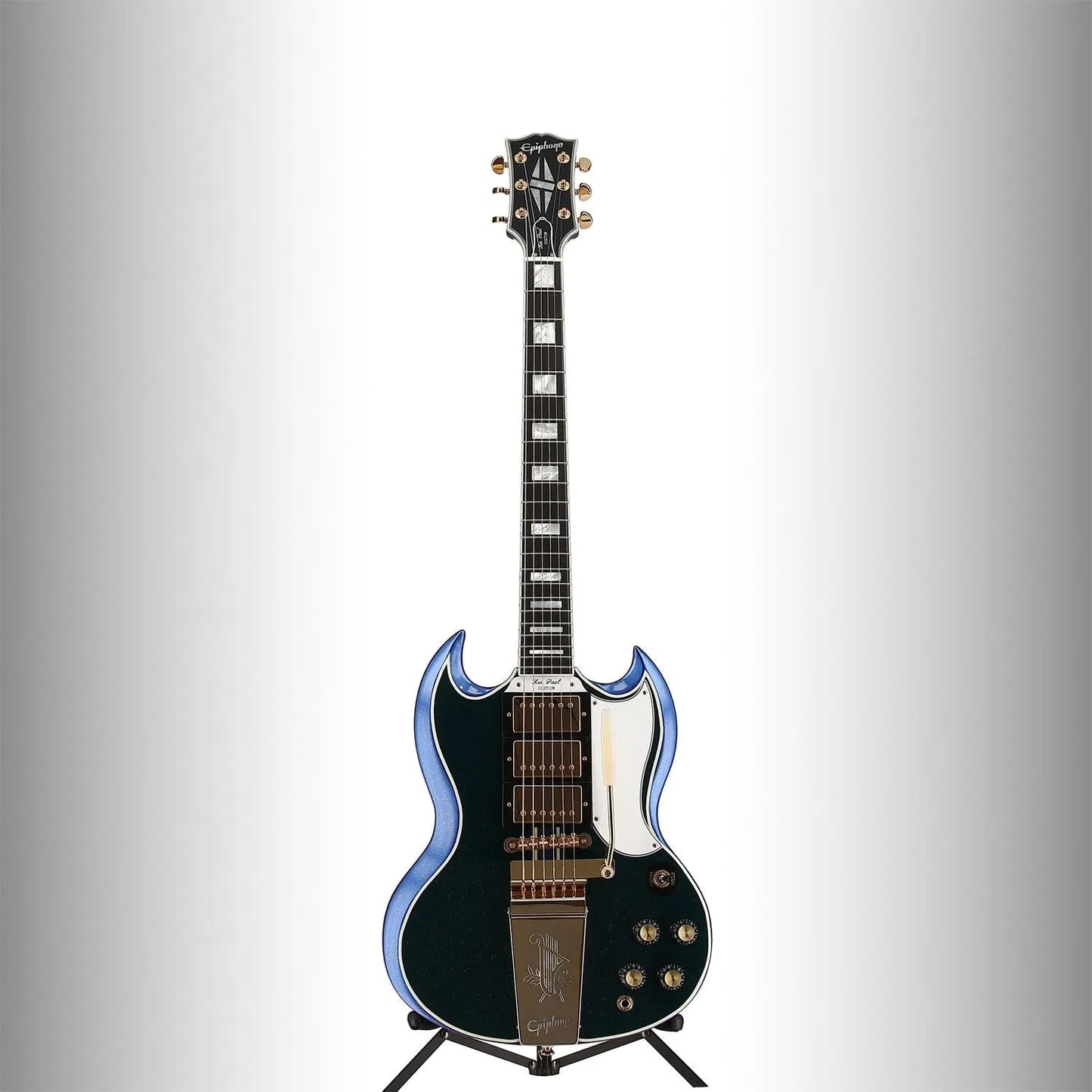 1963 Les Paul Sg Custom - Sherwood Gold Flake Custom Paint (99119)