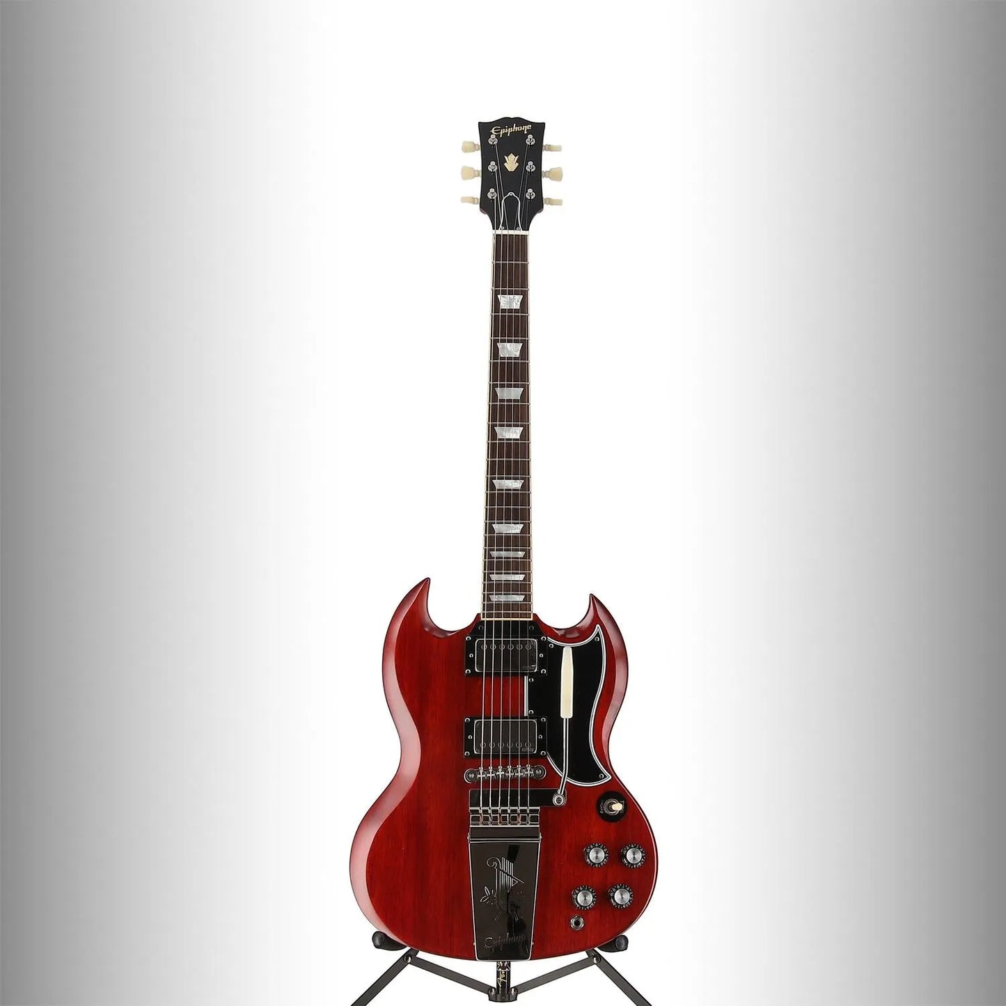 1964 SG Standard Reissue with Maestro Vibrola Cherry Red with EMG 66/57 Pickup Set Mod (D10) (99054)