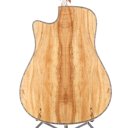 6-string Acoustic-electric with Maple Top, Maple Back and Sides, Mahogany Neck, and Ebony Fingerboard - Spalted Maple (P) (00050)