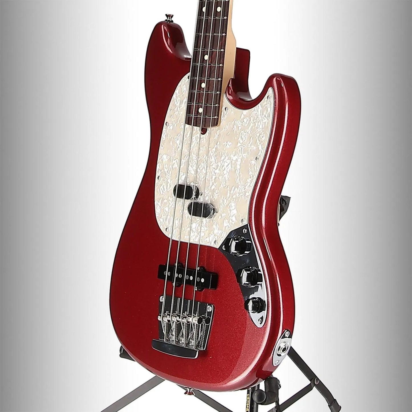 American Performer Mustang Bass, Rosewood Fingerboard, Aubergine (T10) (14296)