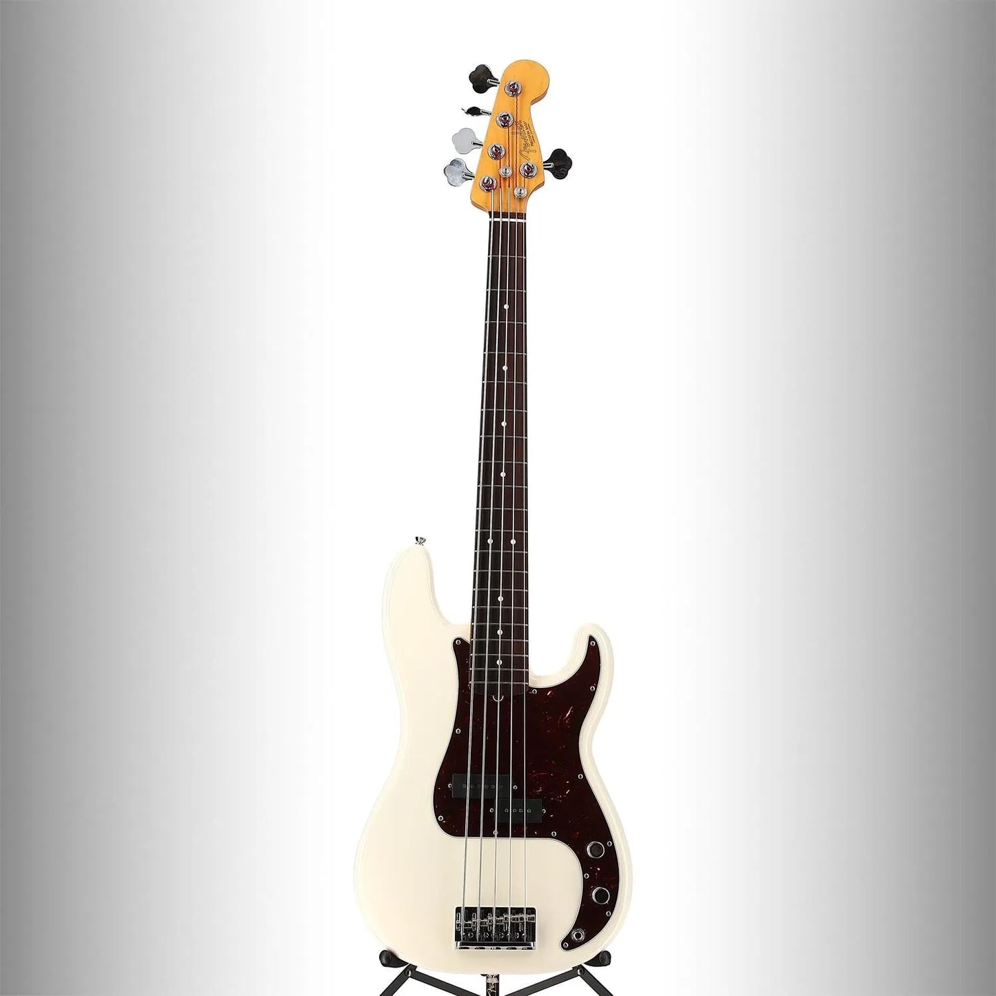 American Professional II Precision Bass V, Rosewood Fingerboard, Olympic White (RC2) (70908)