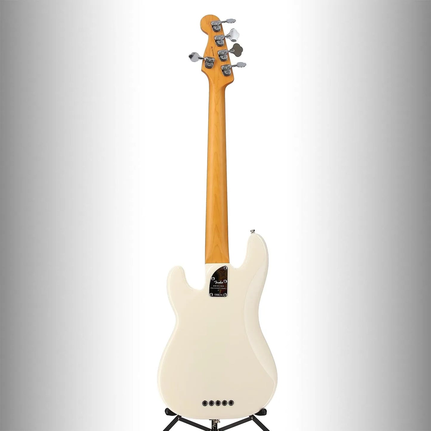 American Professional II Precision Bass V, Rosewood Fingerboard, Olympic White (RC2) (70908)