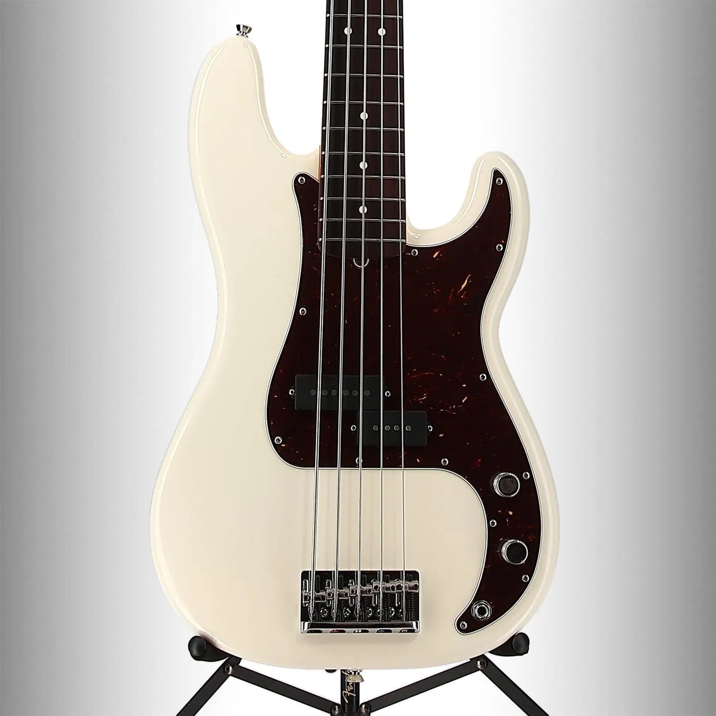 American Professional II Precision Bass V, Rosewood Fingerboard, Olympic White (RC2) (70908)