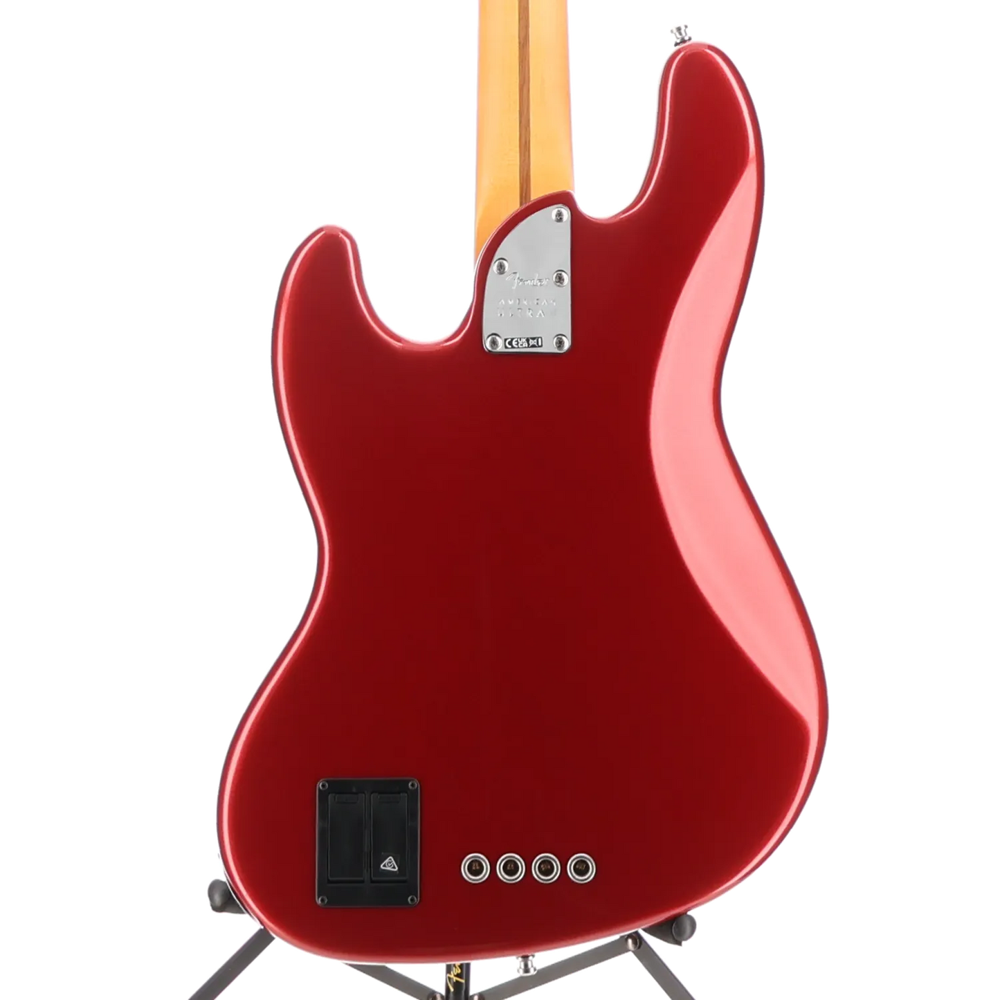 American Ultra II Jazz Bass, Maple Fingerboard, Sinister Red (F2) (15402)