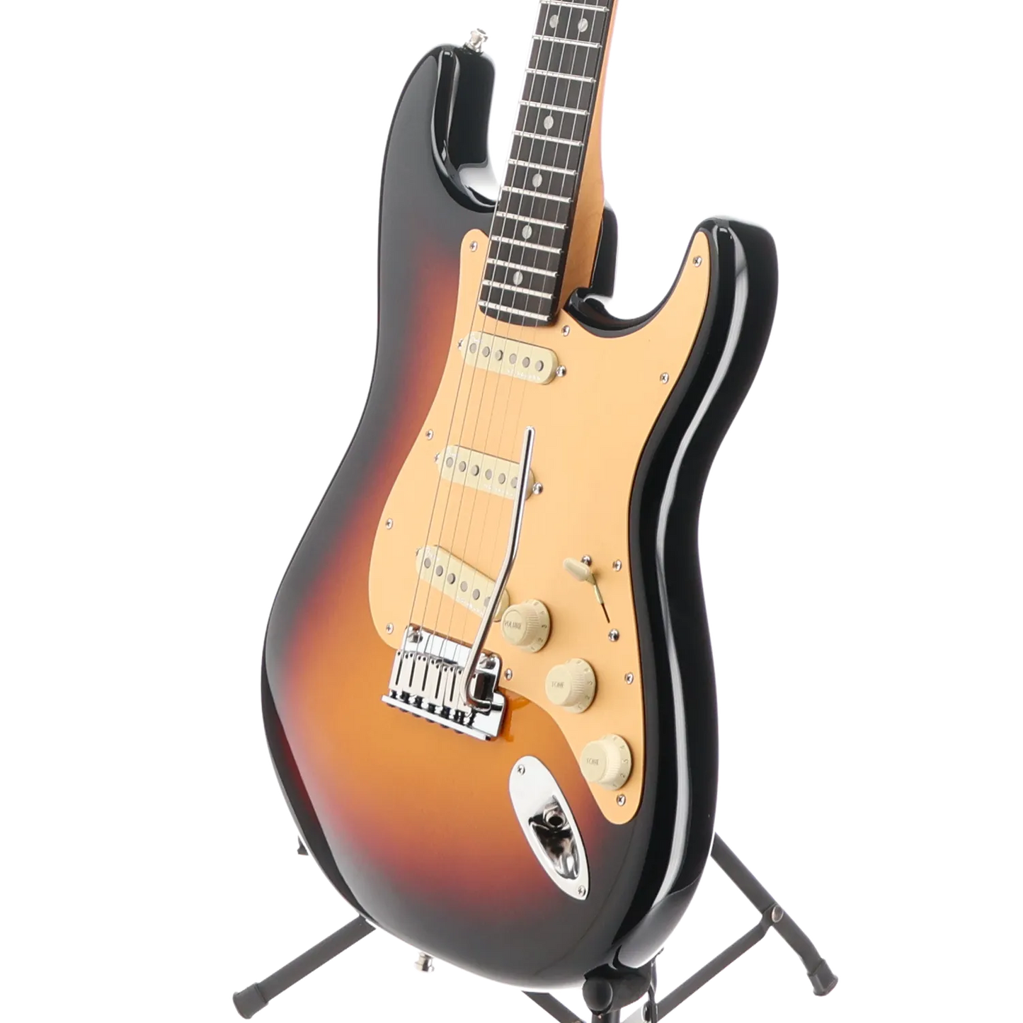 American Ultra II Stratocaster, Ebony Fingerboard, Ultraburst (BB13) (43123)