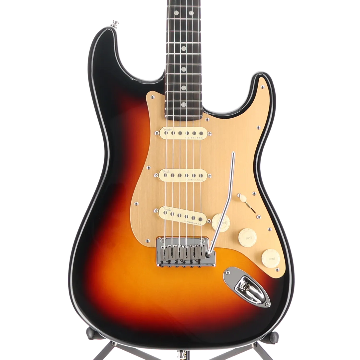 American Ultra II Stratocaster, Ebony Fingerboard, Ultraburst (BB13) (43123)