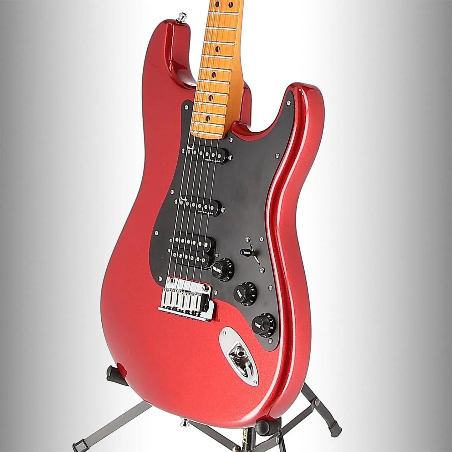 American Ultra II Stratocaster HSS, Maple Fingerboard, Sinister Red (L12) (46004)