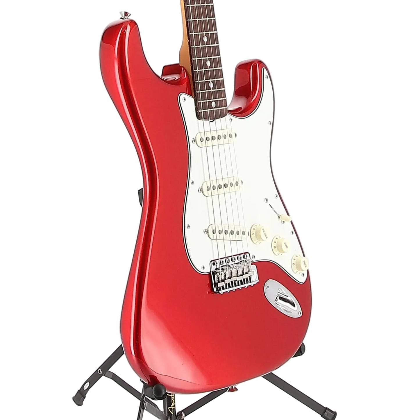 American Vintage II 1965 Stratocaster®, Round-Lam Rosewood Fingerboard, Candy Apple Red (L7) (51813)