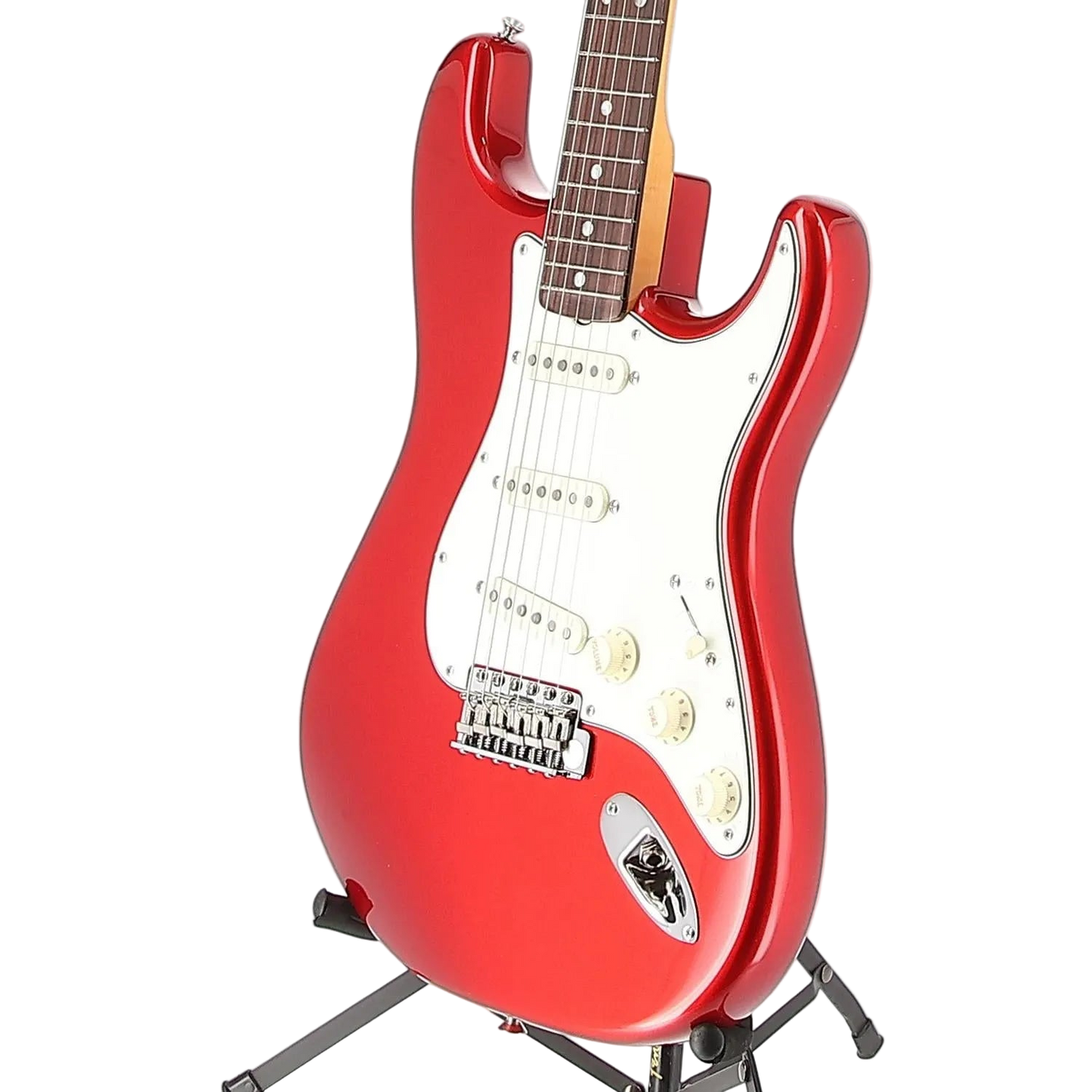 American Vintage II 1965 Stratocaster®, Round-Lam Rosewood Fingerboard, Candy Apple Red (L7) (51813)