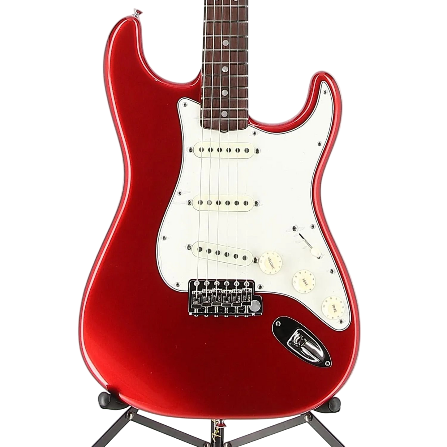 American Vintage II 1965 Stratocaster®, Round-Lam Rosewood Fingerboard, Candy Apple Red (L7) (51813)