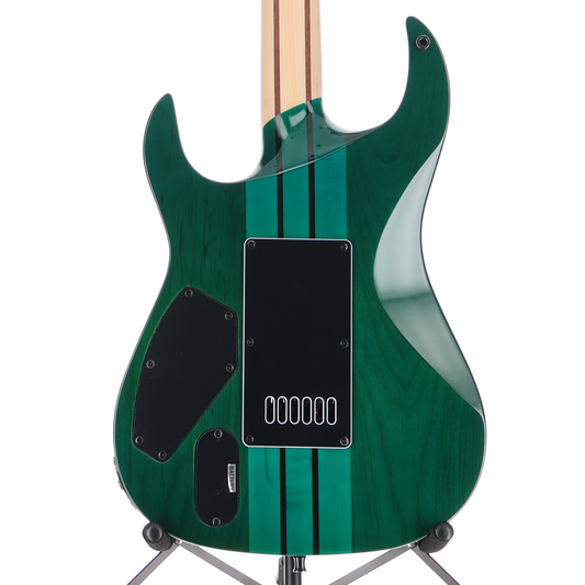 BC Rich Andy James Signature Assassin 6, Trans Green, Plays Great (Q9) (60338)