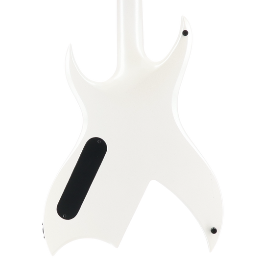 BC Rich B Legacy 2023 Nyatoh Body Maple Neck, Ebony - Pearl White (SR) (40203)