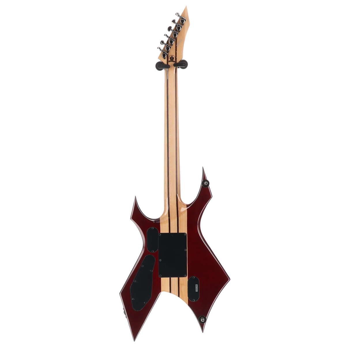 BC Rich Warlock Extreme Exotic Floyd Rose Quilted Maple -Black Cherry (K3) (60060)