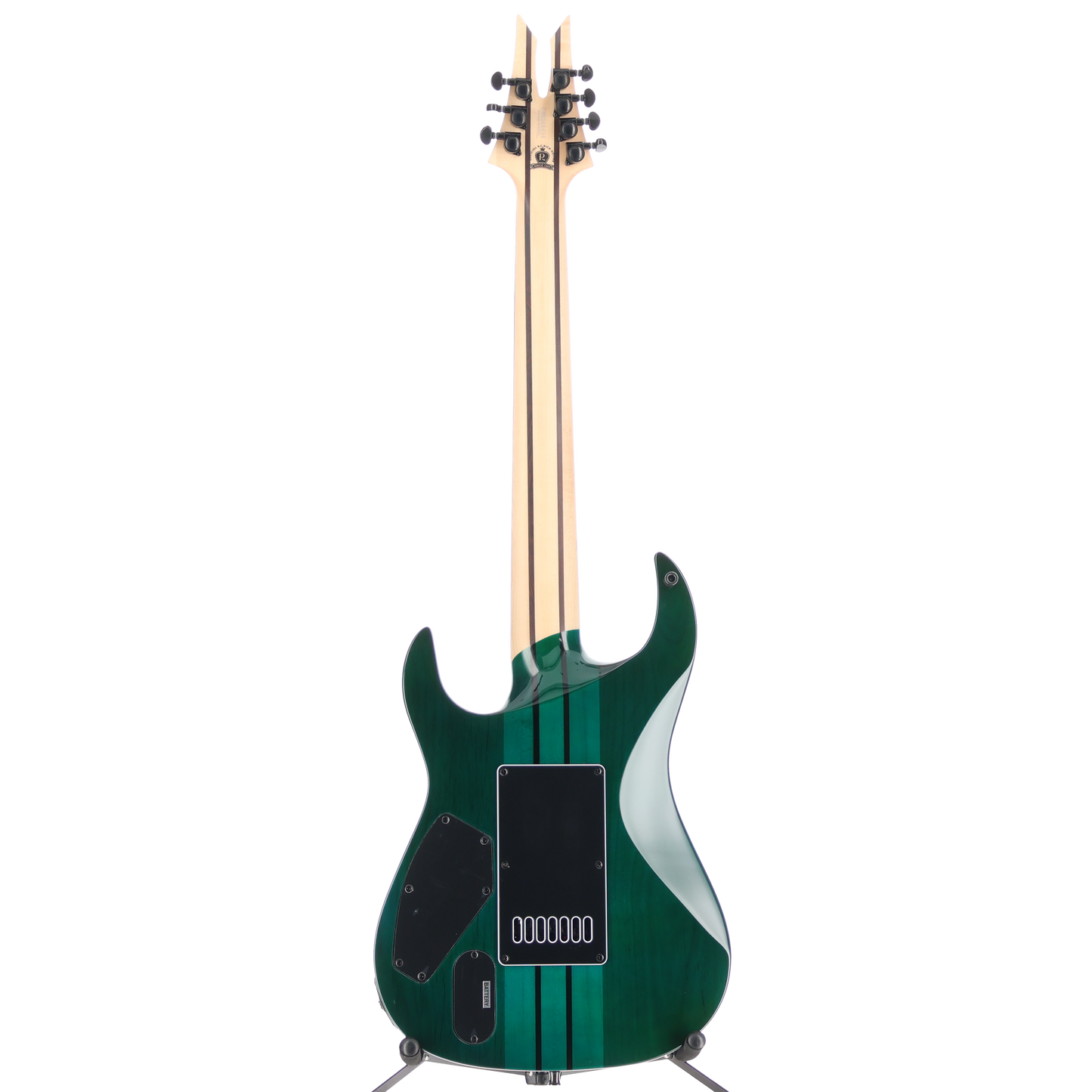 BC Rich Andy James Signature 7 Evertune Electric Guitar - Transparent Green (SR) (60412)