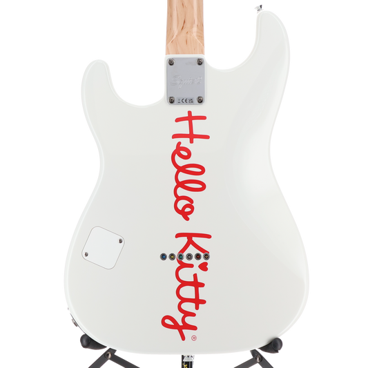 Hello Kitty White Stratocaster (AA9) (09791)