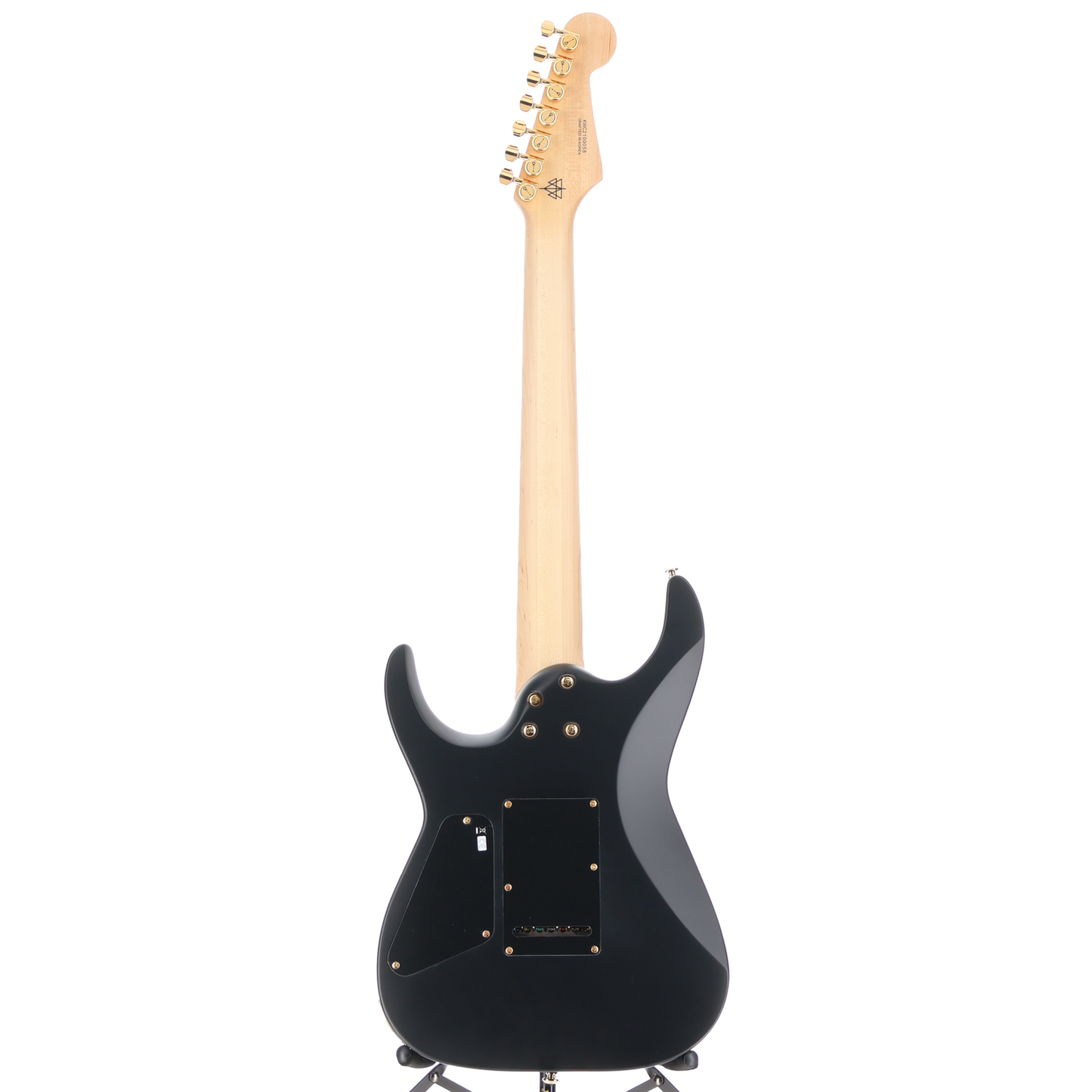 Charvel Angel Vivaldi Signature DK24-7 Nova, Satin Black, Maple Fingerboard, Expert Setup (A13) (00058)