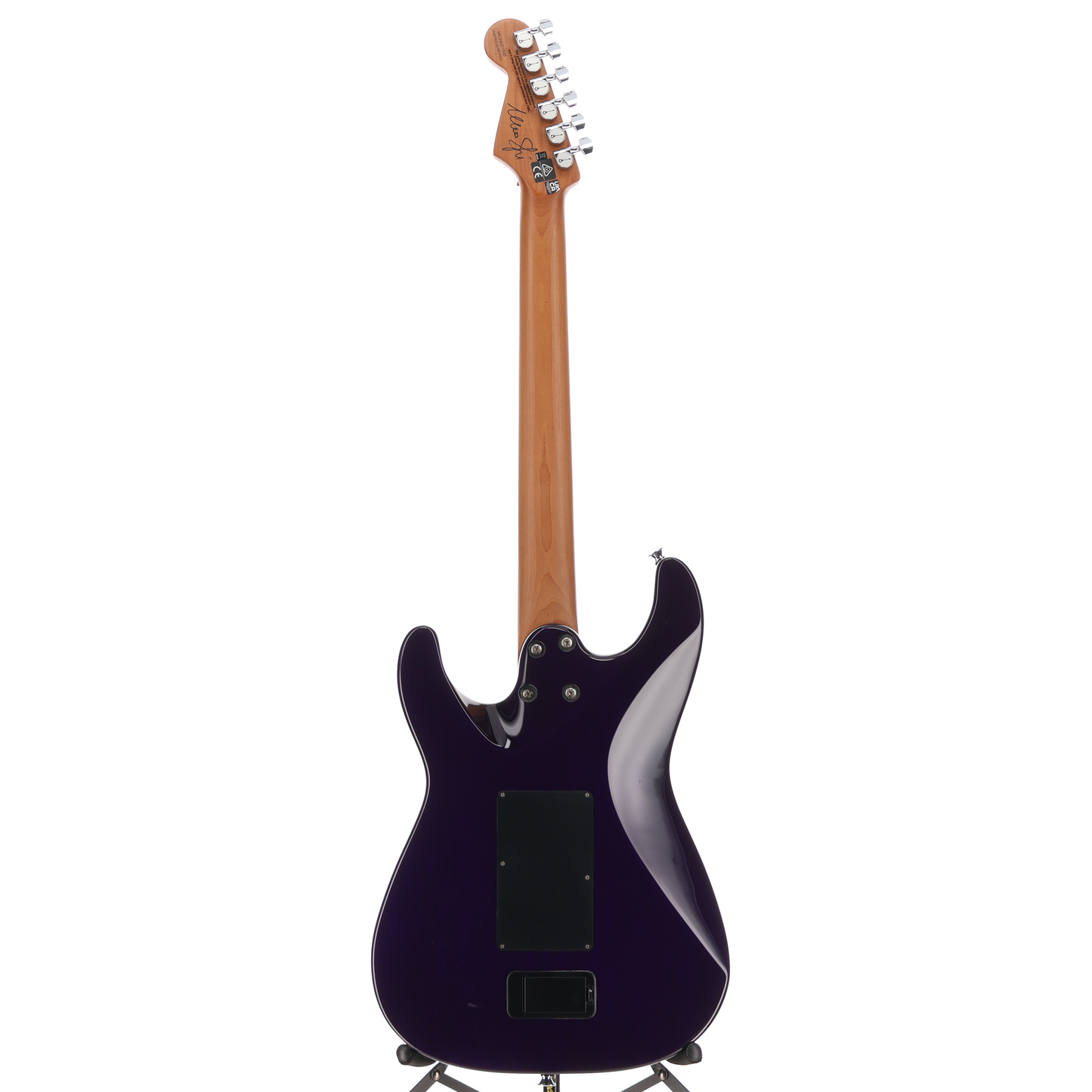 Charvel Marco Sfogli Signature Pro-Mod So-Cal Style 1 HSS FR CM QM, Caramelized Maple Fingerboard, Transparent Purple Burst (SR) (01898)