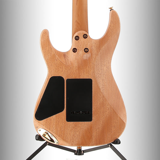 Charvel Pro-Mod DK22 SSS 2PT CM Mahogany with Walnut, Caramelized Maple Fingerboard, Natural (EC12) (00324)