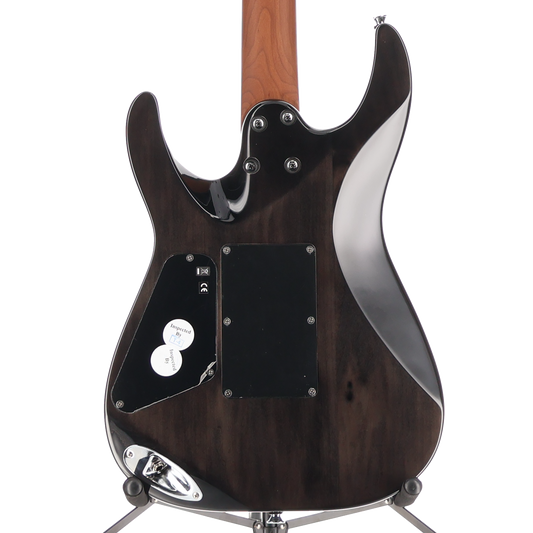 Charvel Pro-Mod Plus DK24 HH 2PT EB QM, Ebony Fingerboard, Midnight Ocean (D12) (00989)