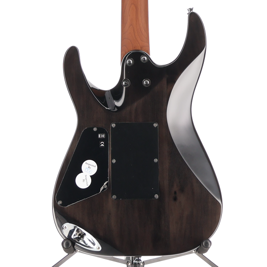 Charvel Pro-Mod Plus DK24 HH 2PT EB QM, Ebony Fingerboard, Midnight Ocean (D12) (00989)