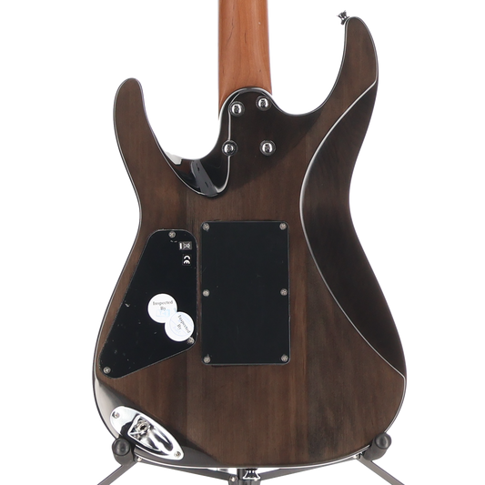 Charvel Pro-Mod Plus DK24 HH 2PT EB QM, Ebony Fingerboard, Midnight Ocean (W4) (01381)