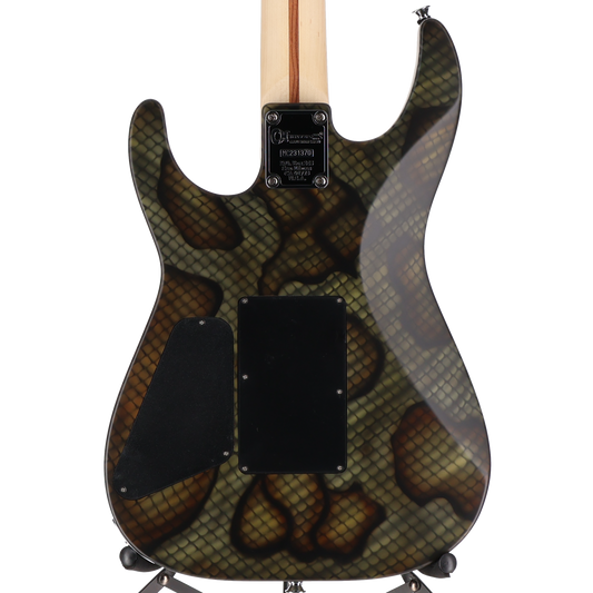 Charvel Warren DeMartini Signature Pro-Mod Snake, Maple Fingerboard, Snakeskin (K6) (31370)