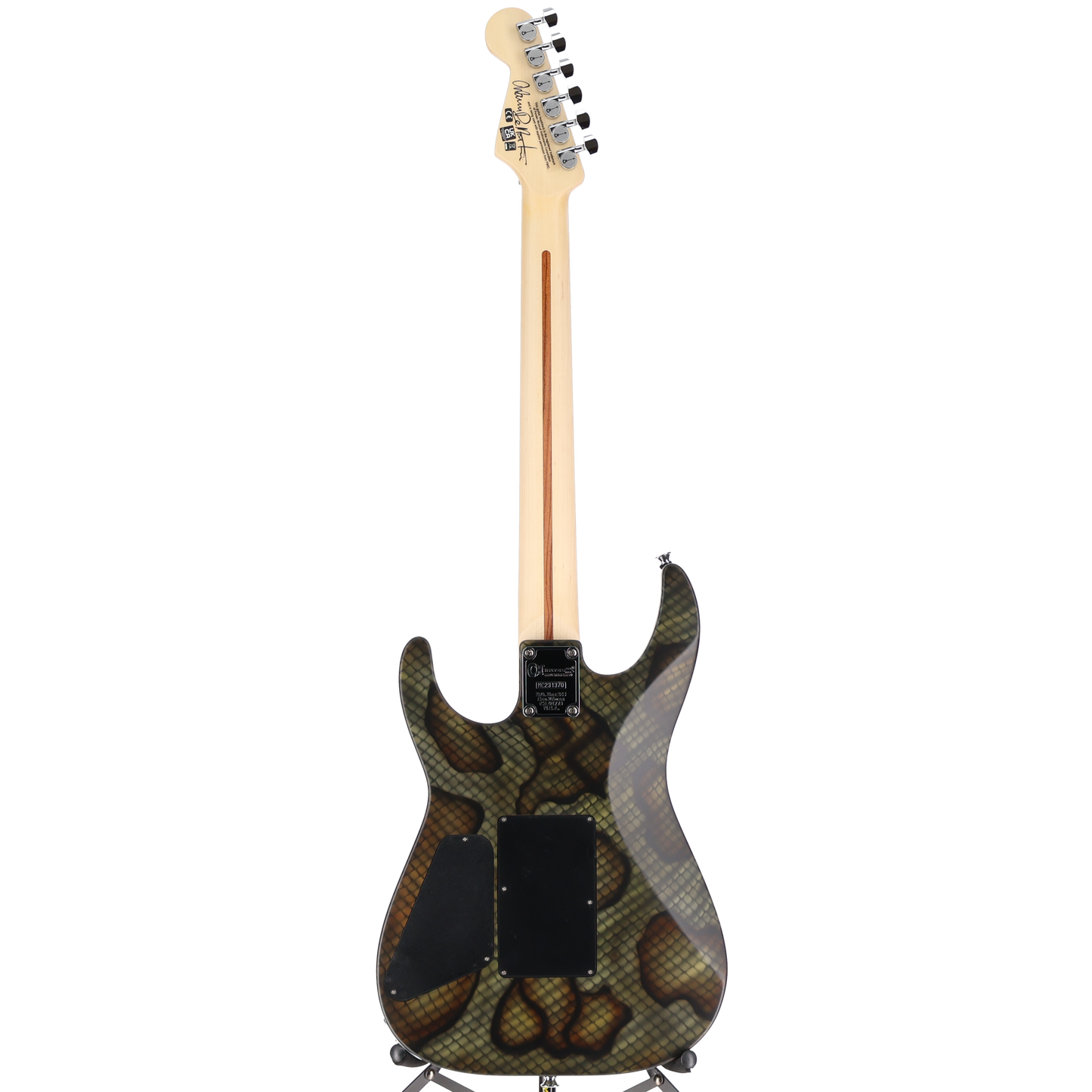 Charvel Warren DeMartini Signature Pro-Mod Snake, Maple Fingerboard, Snakeskin (K6) (31370)