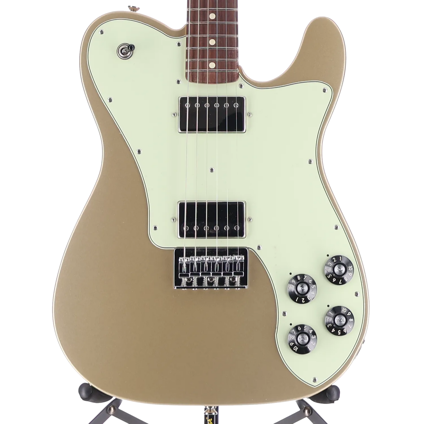 Chris Shiflett Telecaster Deluxe, Rosewood Fingerboard, Shoreline Gold (B1) (74042)