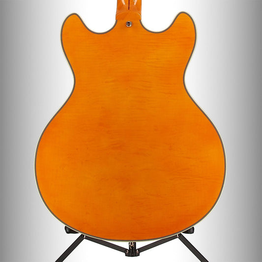 D'angelico Excel DC Semi-Hollowbody, Vintage Natural, Plays Great (L2) (01712)