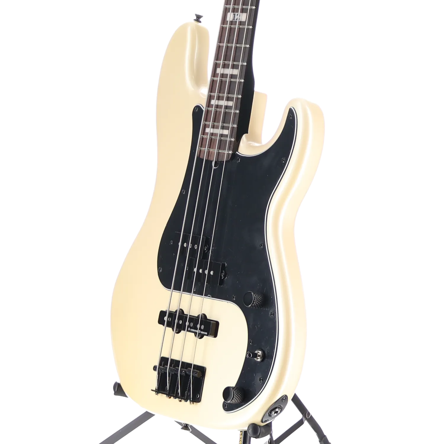 Duff McKagan Deluxe Precision Bass, Rosewood Fingerboard, White Pearl (J8) (01158)