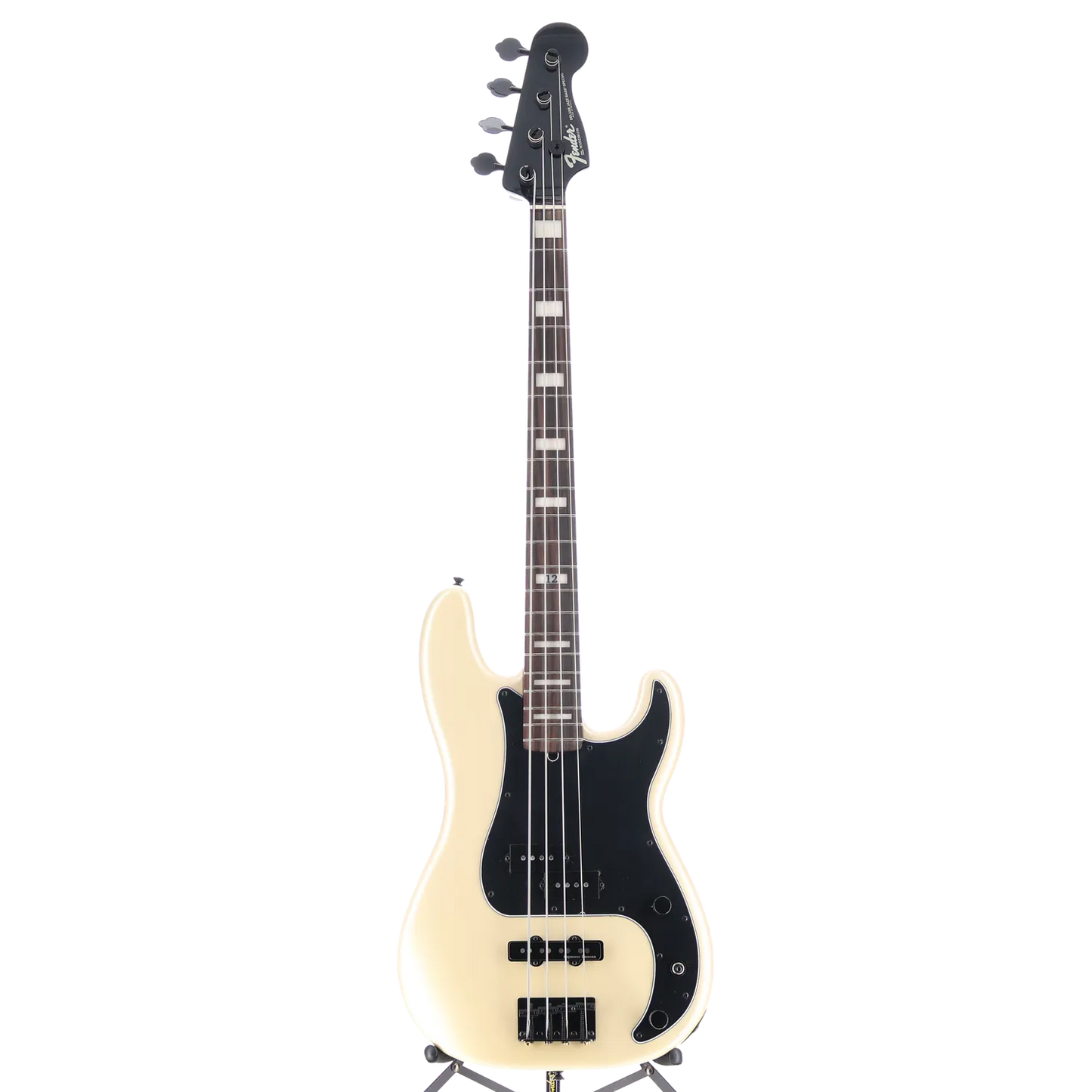 Duff McKagan Deluxe Precision Bass, Rosewood Fingerboard, White Pearl (J8) (01158)