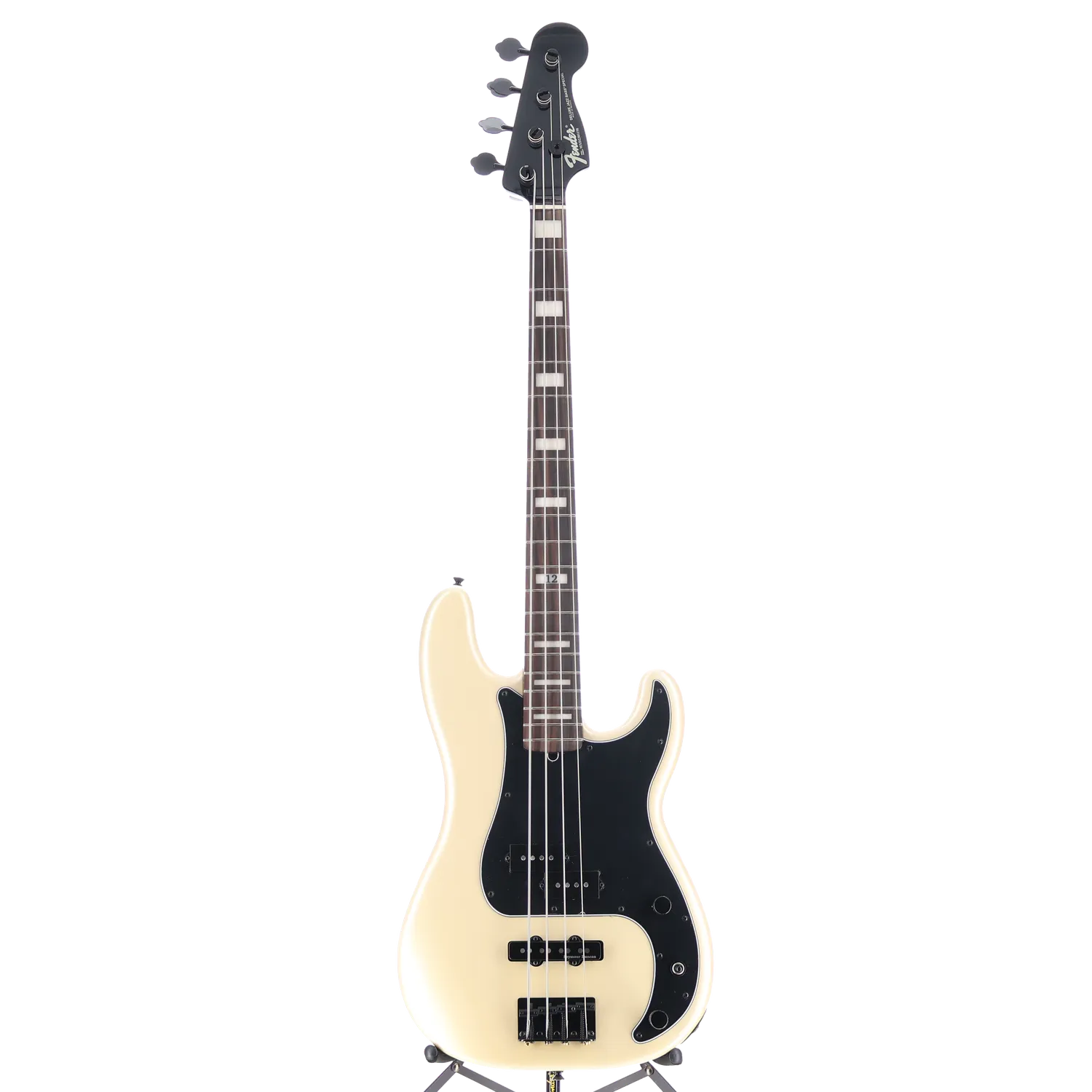 Duff McKagan Deluxe Precision Bass, Rosewood Fingerboard, White Pearl (J8) (01158)