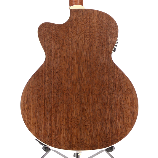 Ortega Deep Series Medium Scale Solid Top Acoustic-Electric Bass - Natural (B2) (00150)