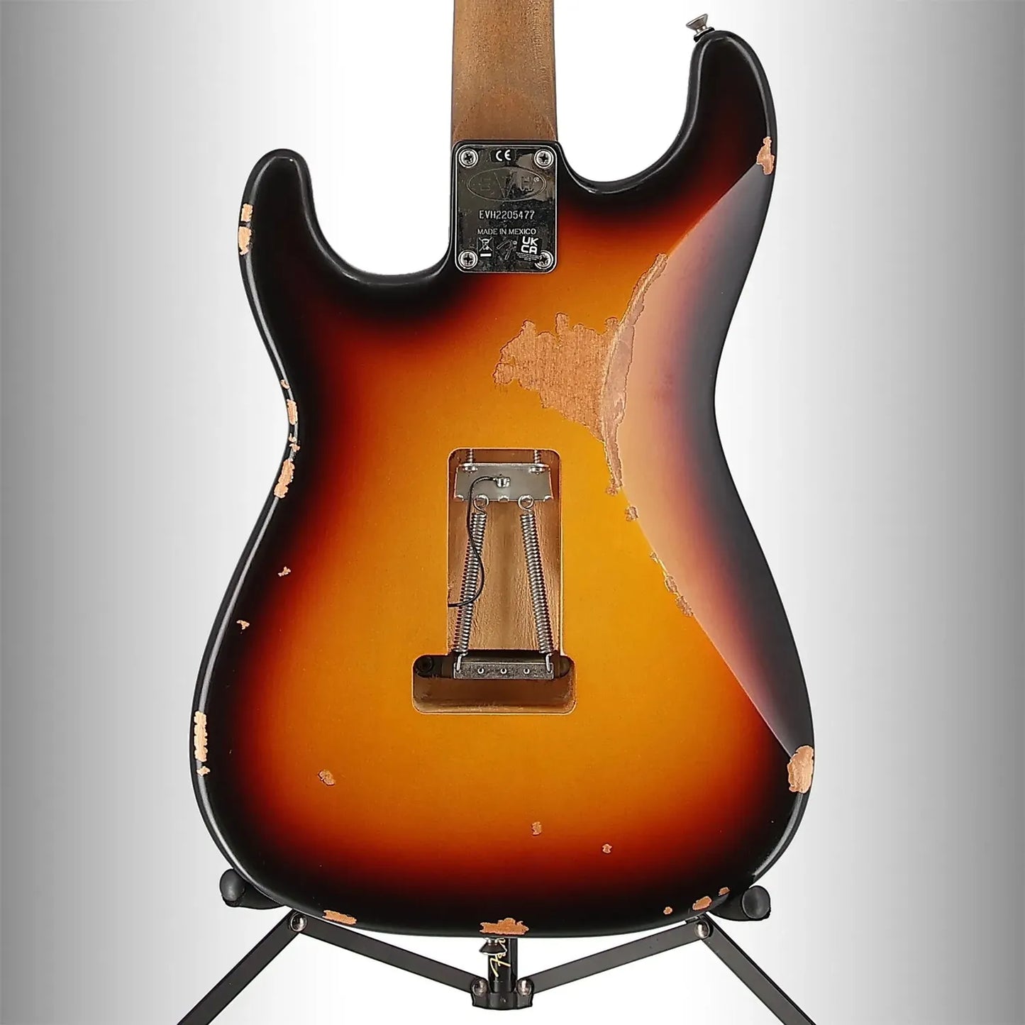 EVH Limited Edition Frankenstein Relic Series, Maple Fingerboard, Vintage Sunburst (A6) (05477)