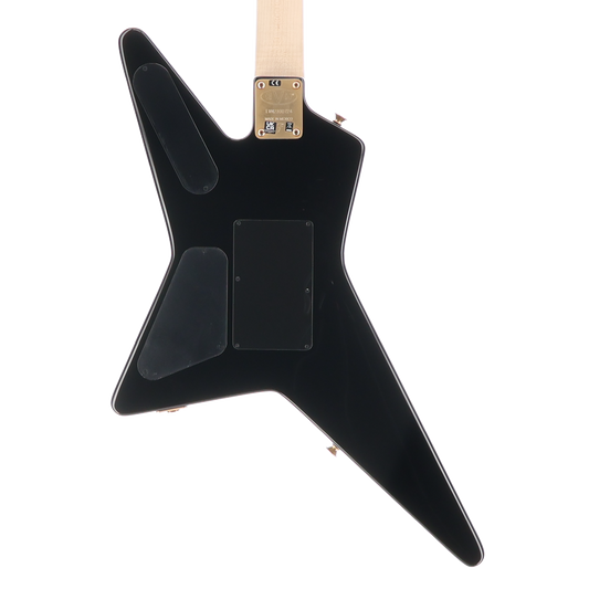 EVH Limited Edition Star, Ebony Fingerboard with Gold Hardware - Black and Gold Custom Paint (Z2) (00724)