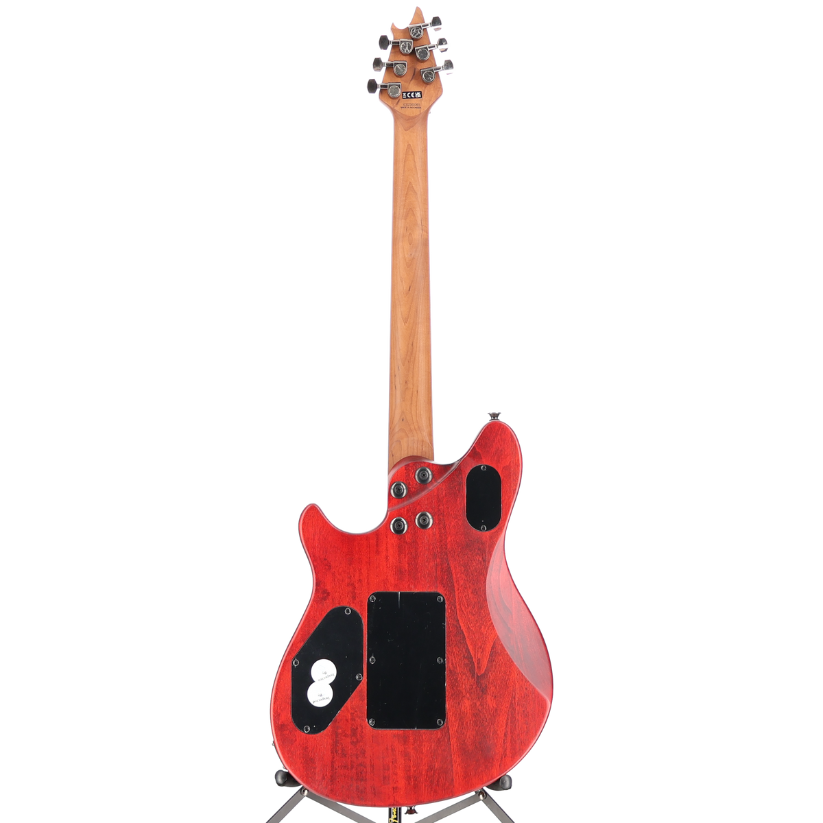 EVH Wolfgang WG Standard Exotic Zebrawood, Baked Maple Fingerboard, Natural (RP) (02580)