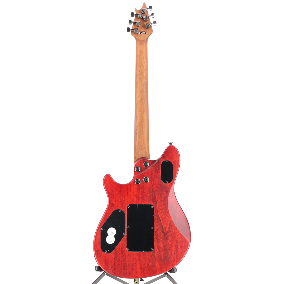 EVH Wolfgang WG Standard Exotic Zebrawood, Baked Maple Fingerboard, Natural (RP) (02580)