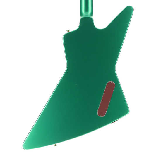 Epiphone 1958 Korina Explorer Inspired by Gibson Left-Handed - Yellow Green Fade Custom Paint (RC2) (09082)