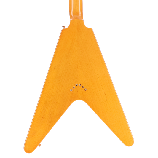 Epiphone Inspired by Gibson Left Handed 1958 Korina Flying V Natural -Seymour Duncan Mod - (SR) (79087)