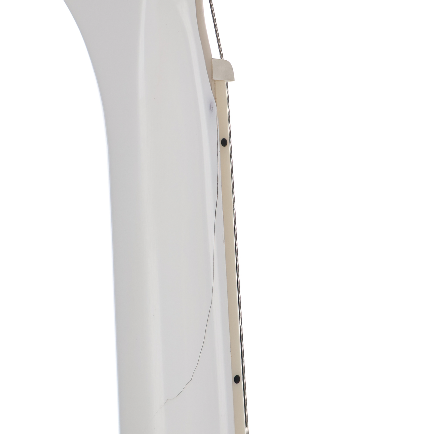 Epiphone Les Paul Custom Inspired by Gibson Alpine White with Seymour Duncan Vintage P90 Bridge Pickup Mod (SR) (99053)