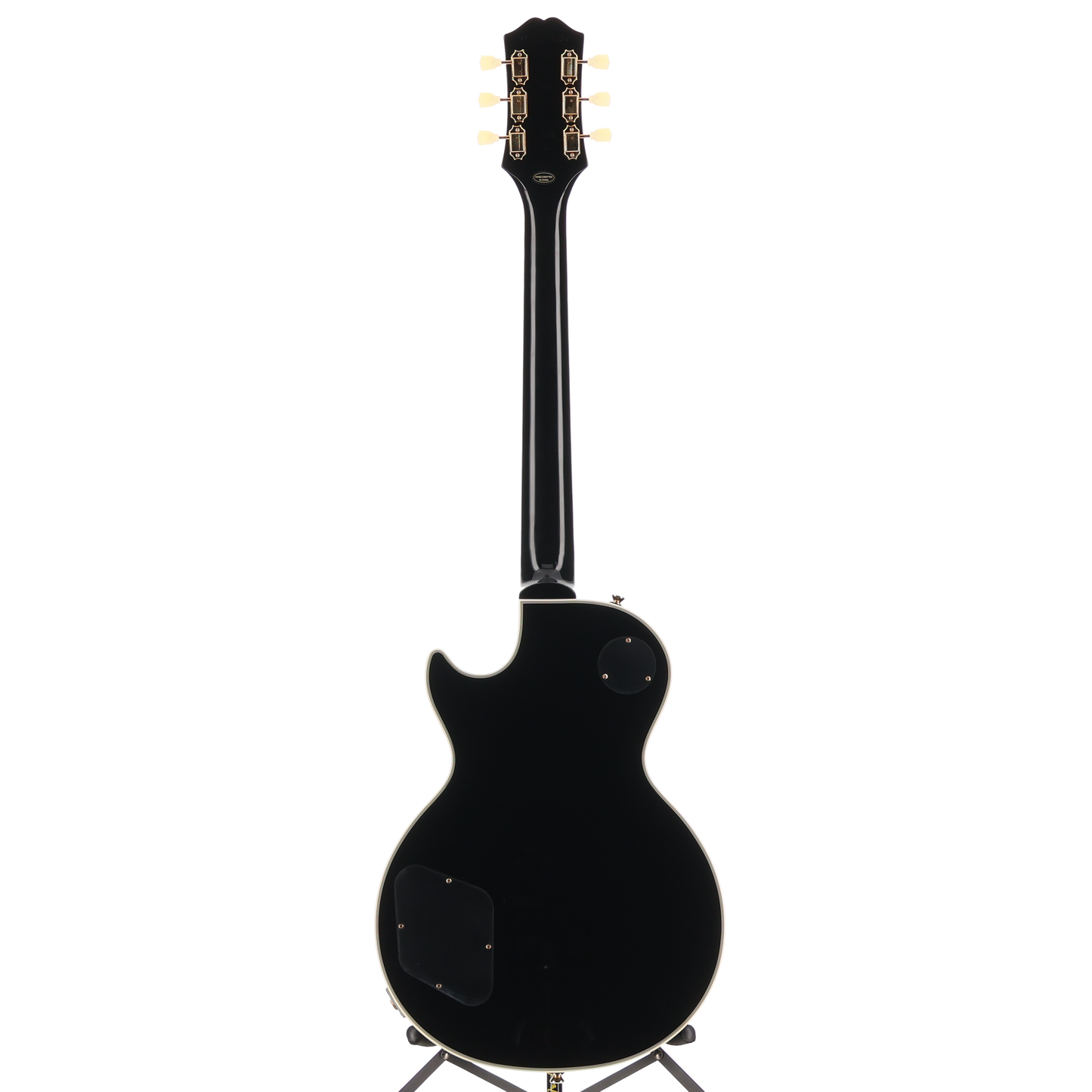 Epiphone Les Paul Custom P-90 LTD Ebony with SD Vintage P90 Bridge Pickup Mod (SR) (99014)